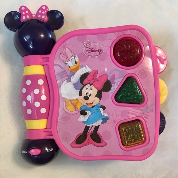 Disney Minnie Mouse Bow-tique My First Learning Book with Lights and Sounds - Picture 1 of 4